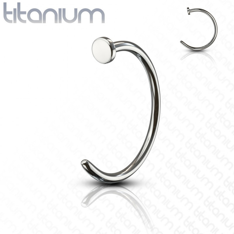 Faux piercing anneau 8 x 0,8mm titane Koty Faux piercing3,55 €