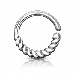 Piercing anneau septum style torsadé pour le nez Liko Piercing nez3,20 €