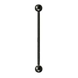 Piercing industriel 38mm x 1,2mm avec boule noire Waqy Piercing oreille4,80 €