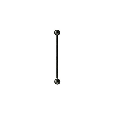 Piercing industriel 38mm x 1,2mm avec boule noire Waqy Piercing oreille4,80 €