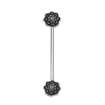Piercing industriel de 32mm avec deux roses noire Jady Piercing oreille6,20 €