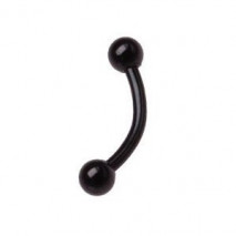 Piercing arcade 10mm x 1,6mm et boules 3mm noire Naxy Piercing arcade3,49 €