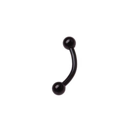 Piercing arcade 8mm avec boules 3mm noire Nixy Piercing arcade3,49 €