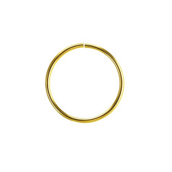 Piercing anneau doré de 25mm x 1,6mm fermé Cyhik Piercing oreille2,95 €