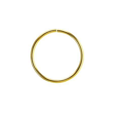 Piercing anneau doré de 25mm x 2mm fermé Cijox Piercing oreille2,95 €