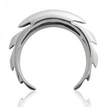 Piercing arcade 8 mm anodisé rose