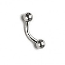 Piercing arcade acier 11mm et boules de 4mm Loxez Piercing arcade2,30 €