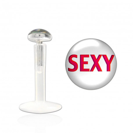 Piercing labret 10mm logo sexy Siny Piercing labret3,25 €