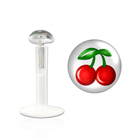 Piercing labret 10mm lévre cerise rouge Koay Piercing labret3,25 €