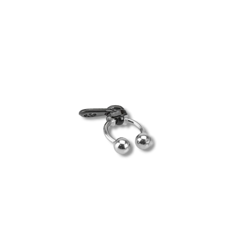Piercing labret fer à cheval fermeture éclair noir Piercing labret2,50 €