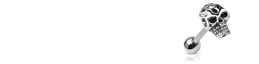 Piercing langue léopard avec taches noire Piercing-Alice.