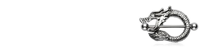 Piercing téton acier