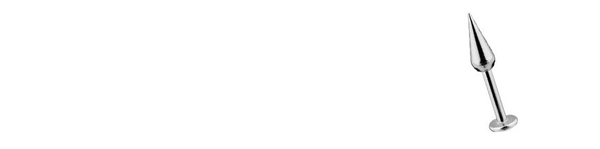 Piercing labret 18mm