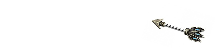 Piercing téton droit