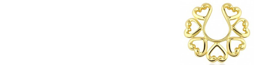 Faux piercing téton