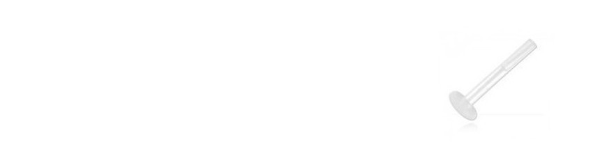 Barre piercing labret