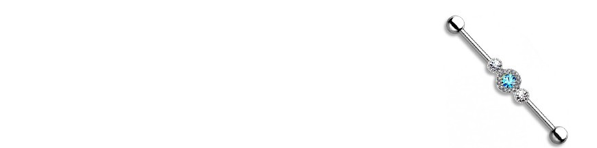 Piercing oreille industriel 32mm