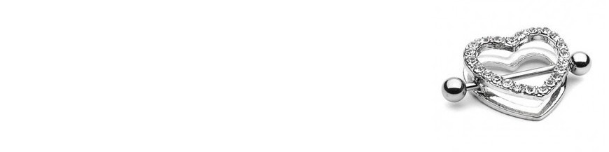 Piercing téton coeur