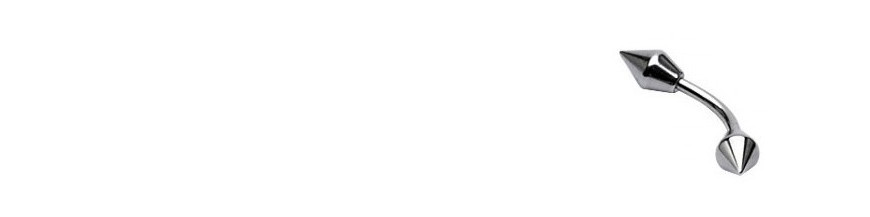 Piercing d'arcade : bijou qui se place sur l'arcade sourcilière