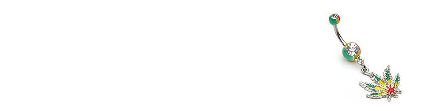 Piercing nombril vert surtout connu pour le piercing nombril 